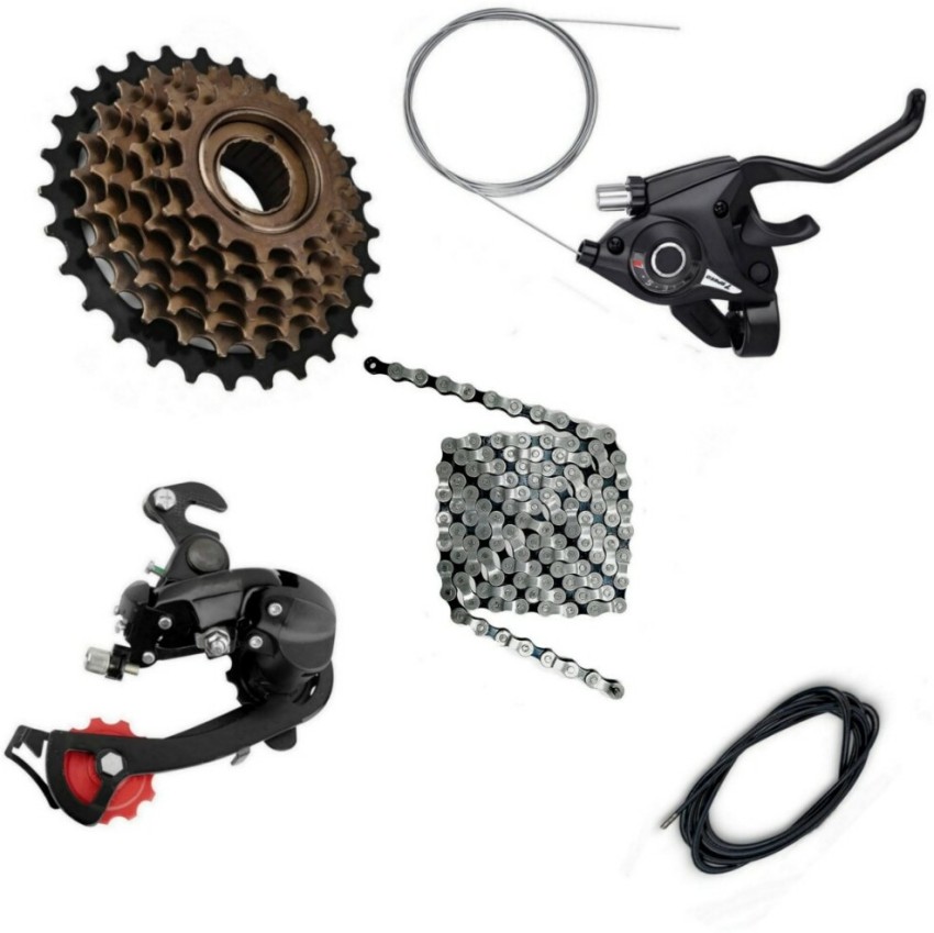 6 speed derailleur 2025 7 speed cassette