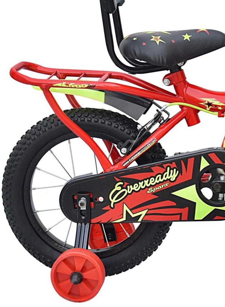 CYL Everready Sparx 14T Multi Colour Ideal For Kids 3 5 Years 70 Fitted 14 T Road Cycle Price in India Buy CYL Everready Sparx 14T Multi Colour