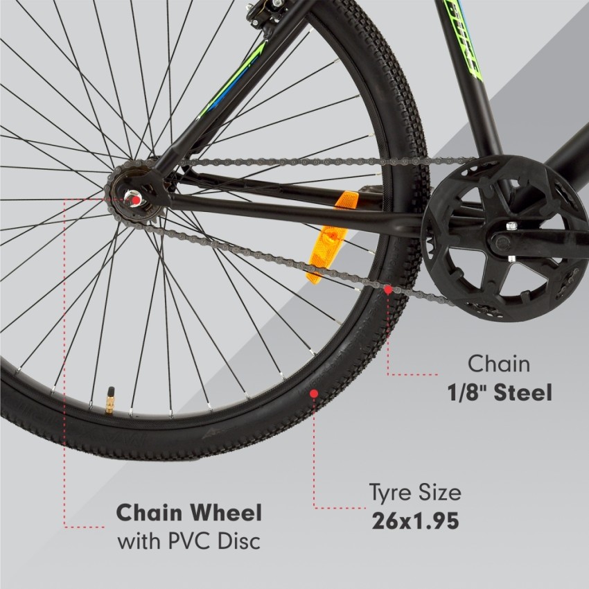 Mountain bike chain online size chart