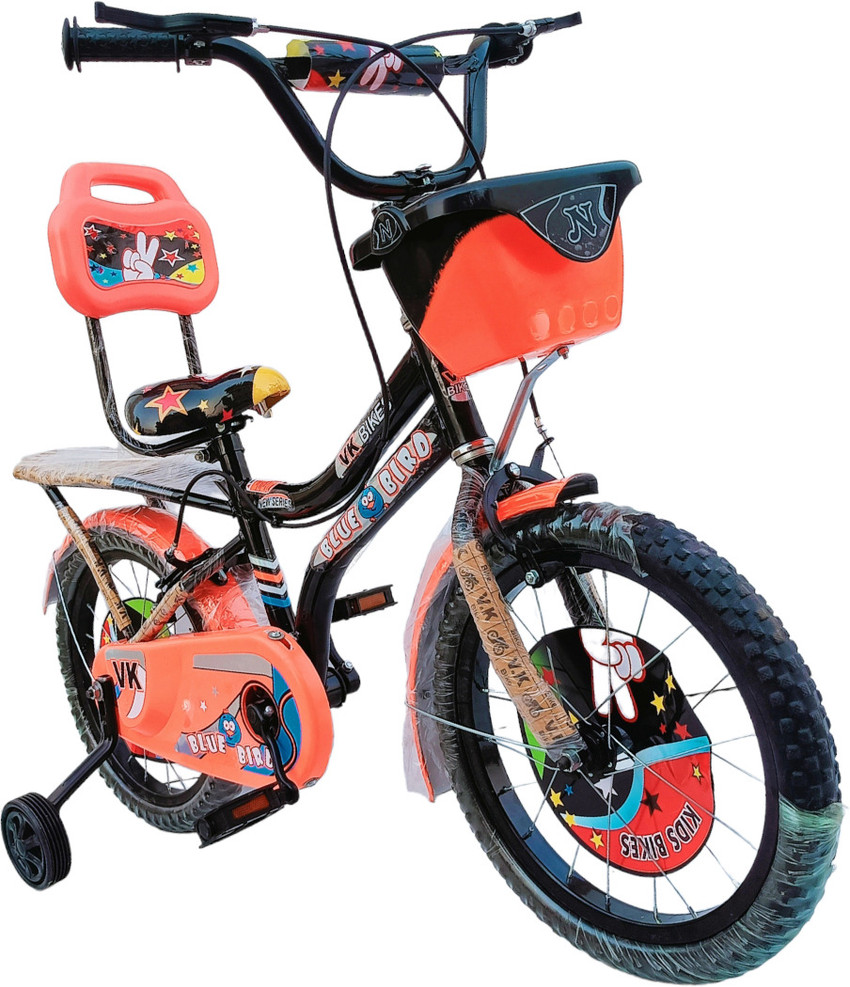 ROXXCARD 16T ZOO BABY KIDS CYCLE METAL RIM ORANGE FOR 5 TO 7