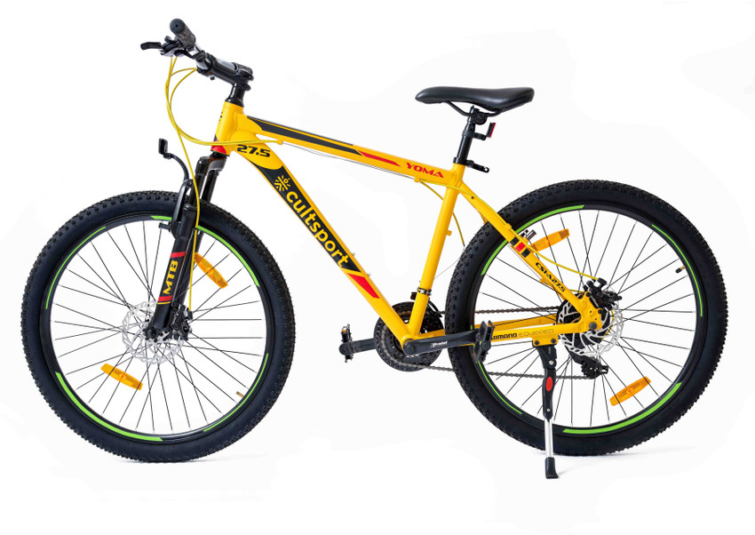 Cultsport by Cult Yoma Shimano Geared for Men with Alloy Frame Dual Disc Brake MTB 27.5 T Road Cycle Price in India Buy Cultsport by Cult Yoma Shimano Geared for
