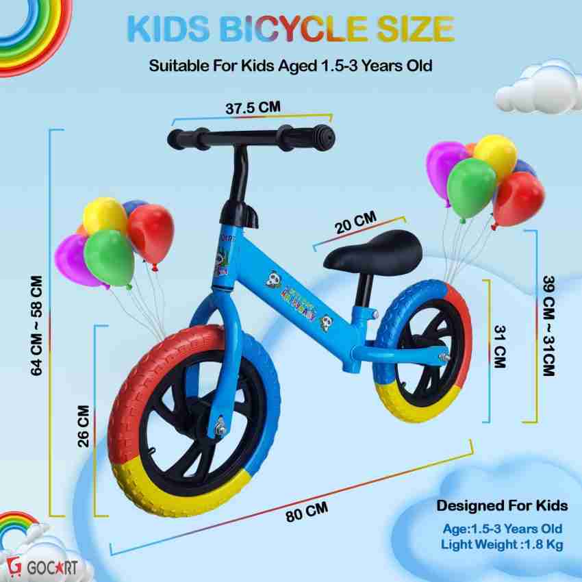 What size balance bike discount for a 3 year old