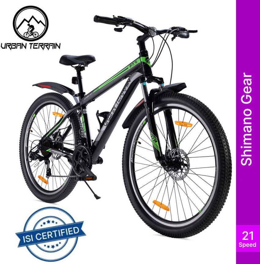 Urban Terrain UT3001A27.5 Alloy MTB with 21 Shimano Gear and Installation services 27.5 T Road Cycle