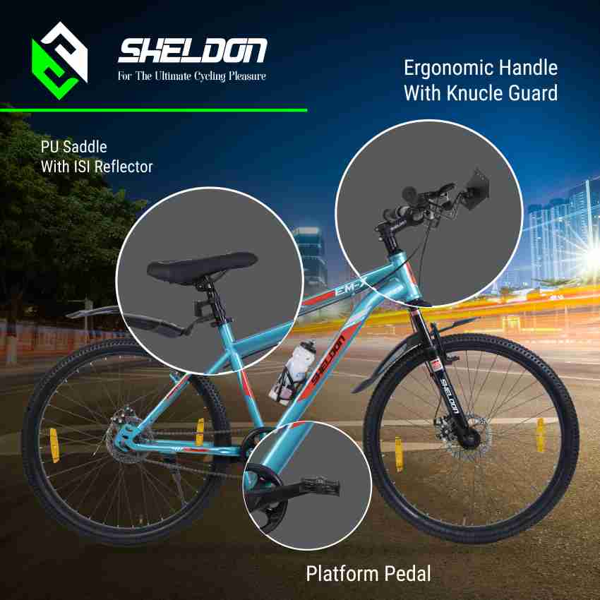 Sheldon EM X MTB Cycle Bike with Dual Disc Brake and Complete