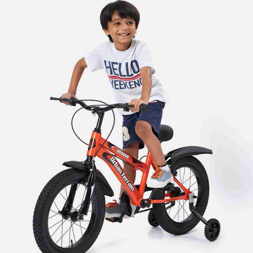 Urban Terrain Drogon Kids Cycle for 4 6 Years 16 T Hybrid Cycle City Bike