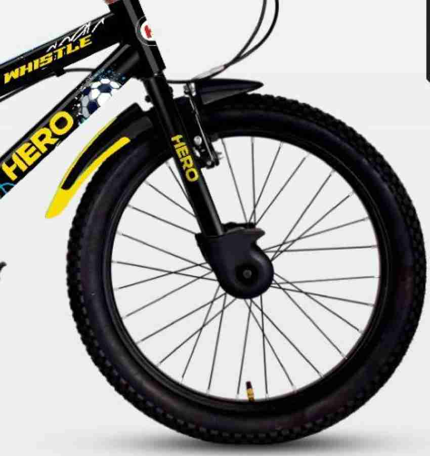 HERO WHISTLE NON SUSPENSION SEMI FAT TYRES 20 2.40 POWER