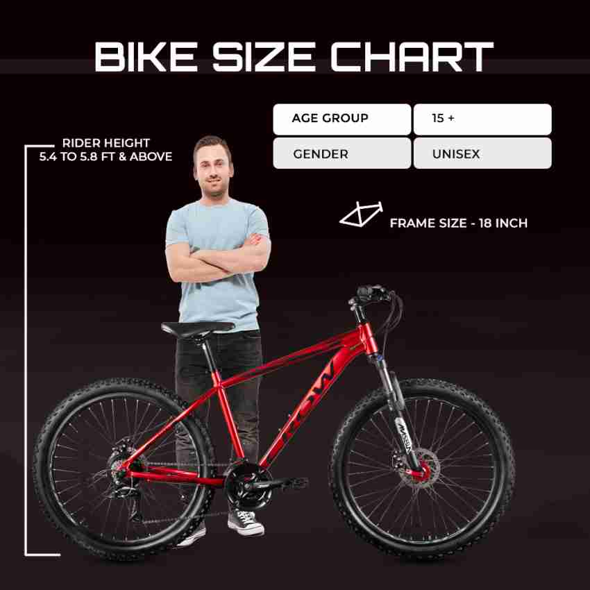 Bike discount size 18