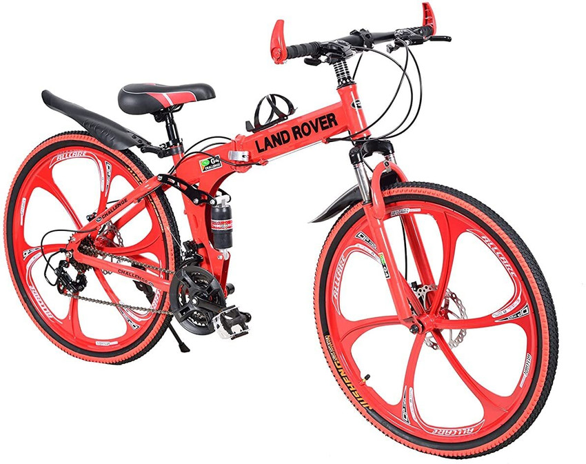 NURAKSH Landrover Dark Orange 26 T Folding Bikes Folding Cycle Price in India Buy NURAKSH Landrover Dark Orange 26 T Folding Bikes Folding Cycle online at Flipkart