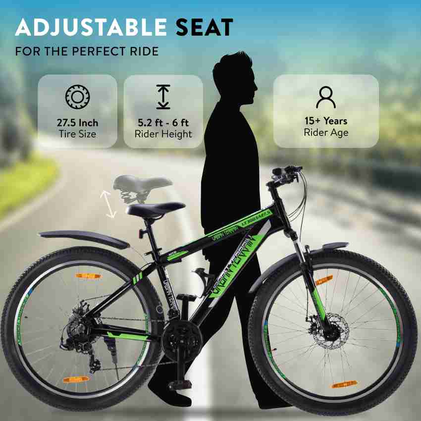 Urban Terrain UT3003A27.5 Alloy MTB Cycles Shimano Geared for Men with Dual Disc Brake 27.5 T Road Cycle Price in India Buy Urban Terrain UT3003A27.5 Alloy MTB Cycles Shimano Geared for