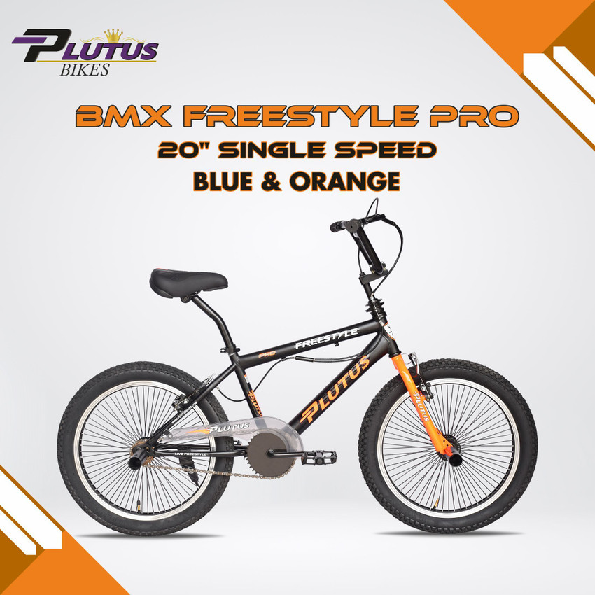 Plutus Frestyle BMX Cycle for All age with V Brake Single Speed