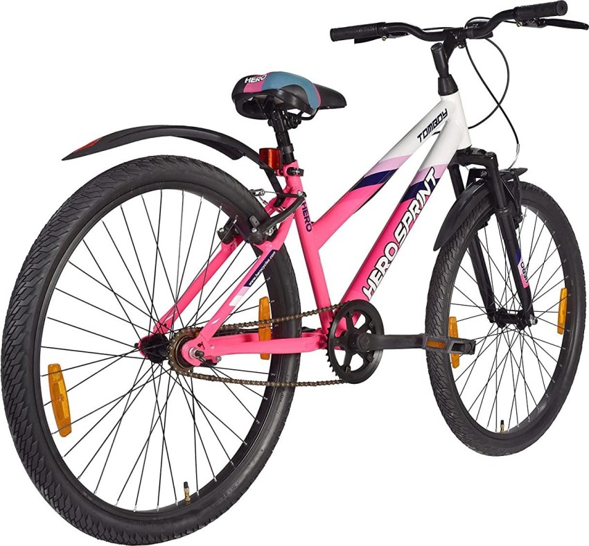 CYCLESTORE Tomboy 26T City Hybrid Cycle with Front Suspension and