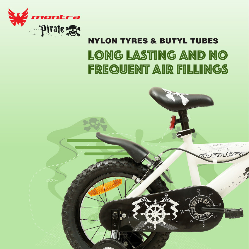 Montra Pirate cycle for 2 to 5 years 14 T Road Cycle Price in India Buy Montra Pirate cycle for 2 to 5 years 14 T Road Cycle online at Flipkart