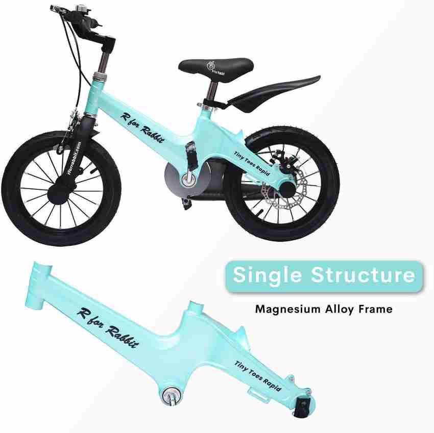 R for Rabbit Tiny Toes Rapid Smart Plug and Play 14 Bicycle for Kids Ideal for 3 5 years 14 T Road Cycle