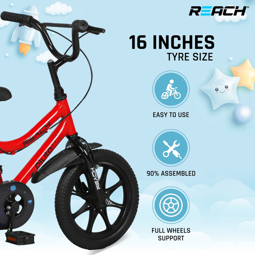 Reach Pluto 16T Cycle for Boys and Girls Riding Kids Bicycle for