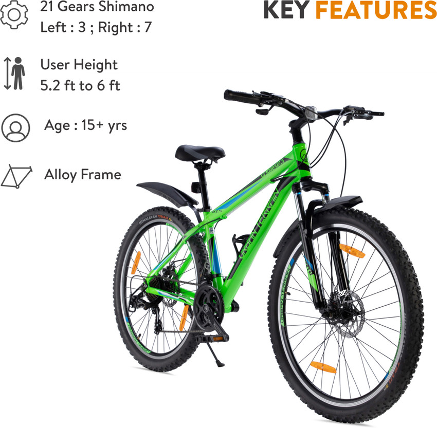 cycle with shimano gear