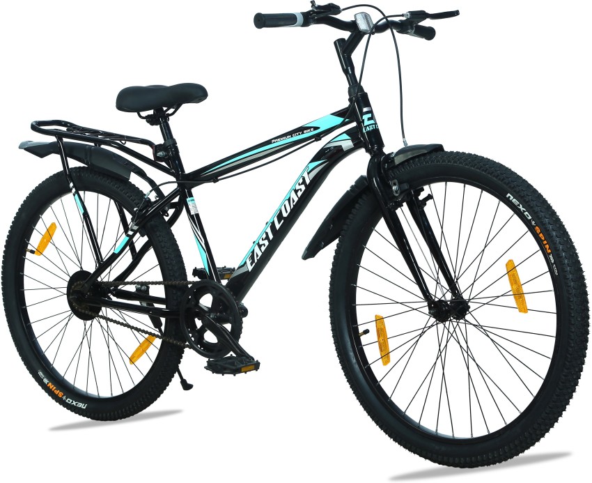 EAST COAST Premium City Bike cycle 26t with Inbuilt Carrier 26 T