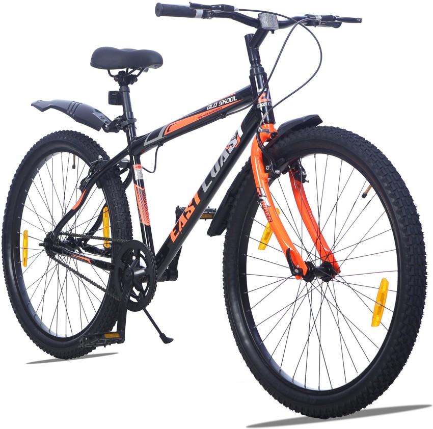 EAST COAST Old Skool 26T CYCLE Orange 26 T Mountain Hardtail