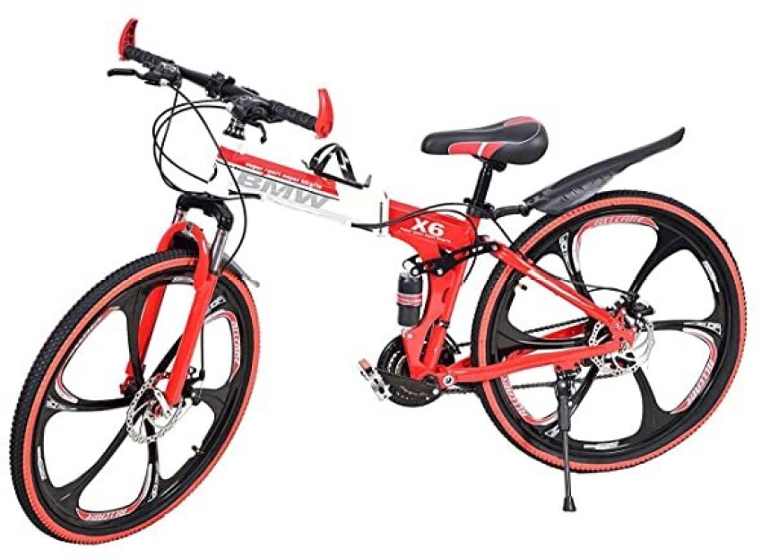 Elegance Foldable Dual Tone Bicycle with 21 Speed 7x3 Shimano