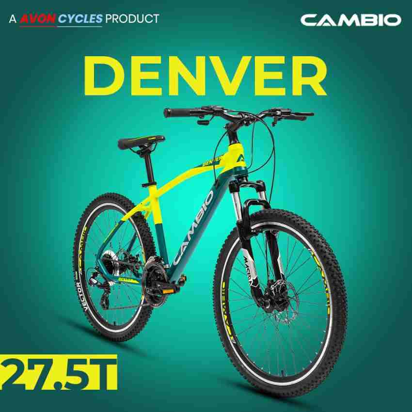 Cambio by Avon cycles Denver 27.5T Mountain Cycle 27.5 T Mountain Cycle Price in India Buy Cambio by Avon cycles Denver 27.5T Mountain Cycle 27.5 T Mountain Cycle online at Flipkart