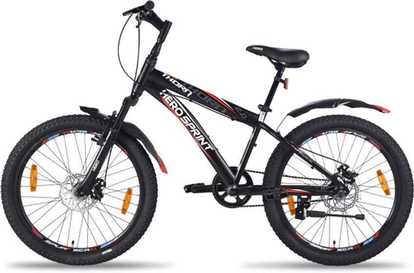 Hero sprint cycle with shop dual disc brakes