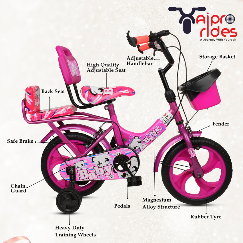 xaipro plus 14T CUTE BABY HEAVY DUTY BICYCLE PINK COLOUR 14 T BMX Cycle Price in India Buy xaipro plus 14T CUTE BABY HEAVY DUTY BICYCLE PINK COLOUR 14 T BMX
