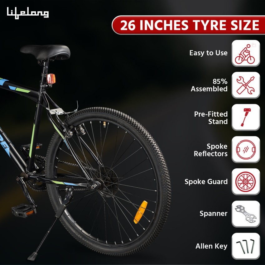 Bicycle clearance 26 inch