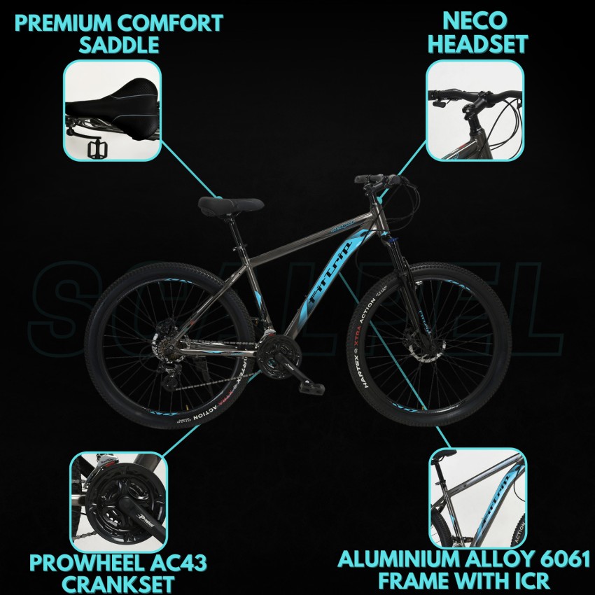 FitTrip Scalpel Shimano Altus 21 Speed JAK 7 Dual Disk Brakes