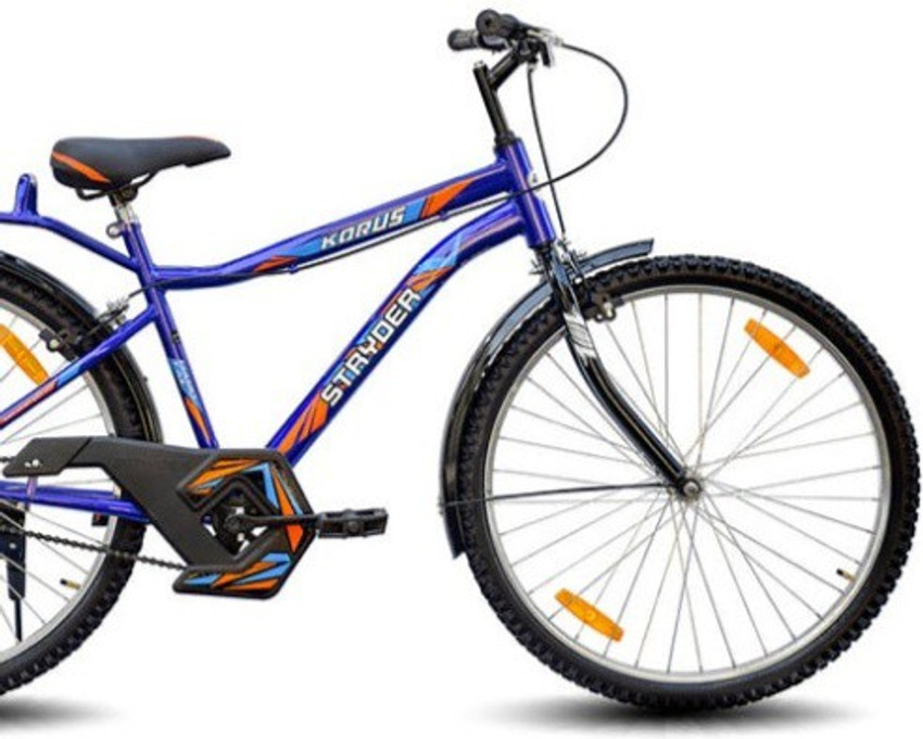 tata stryder Korus 26inches MTB boys cycle shiney blue colour 26