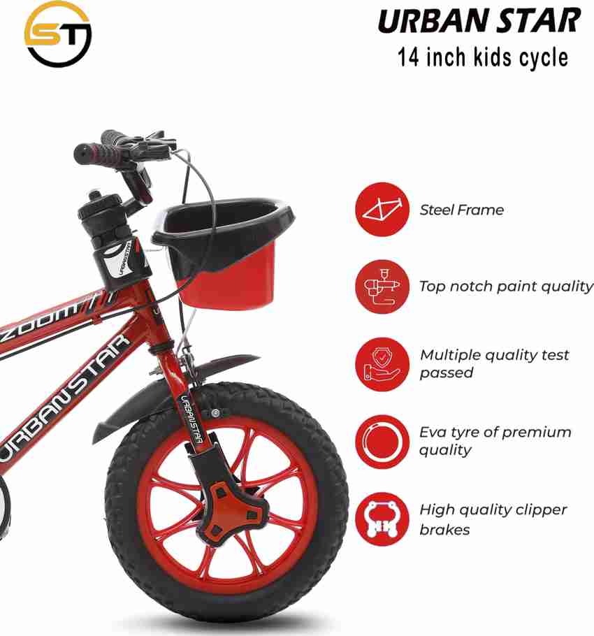 Urban Star ZOOM 14T BMX 95 ASSEMBLED ROAD CYCLE FOR 2 4 YEAR