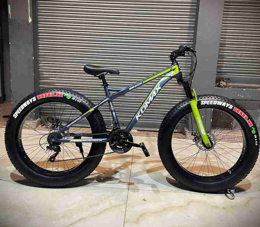 BOMBAY S KOMAX CROSS COUNTRY FAT BIKE ORIGINAL 21 SHIMING GEARS F