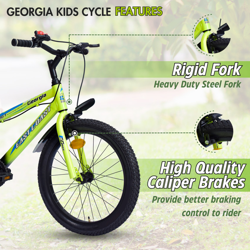 EAST COAST Georgia 20T Kids Cycle 5 to 8 Years Dual Shade 20 T