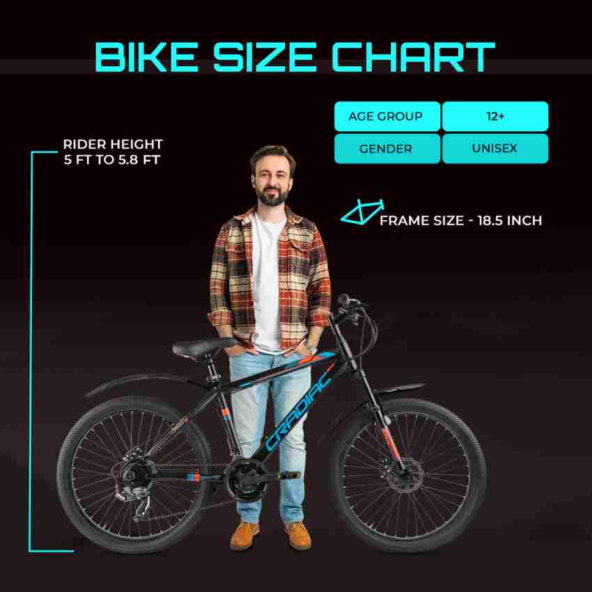 21 inch 2025 bike size chart