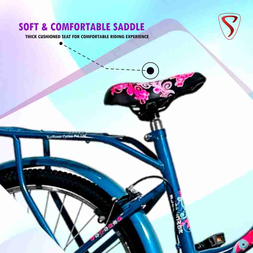 Sunflower BREEZE 26T x 2.10 TYRE TUBE LADYBIRD CYCLE FOR WOMEN GIRLS 26 T Road Cycle Price in India Buy Sunflower BREEZE 26T x 2.10 TYRE TUBE LADYBIRD CYCLE FOR WOMEN GIRLS 26