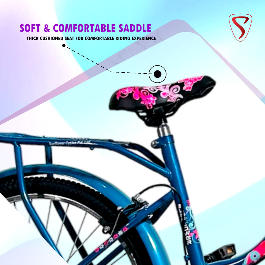 Sunflower BREEZE 26T x 2.10 TYRE TUBE LADYBIRD CYCLE FOR WOMEN GIRLS 26 T Road Cycle Price in India Buy Sunflower BREEZE 26T x 2.10 TYRE TUBE LADYBIRD CYCLE FOR WOMEN GIRLS 26