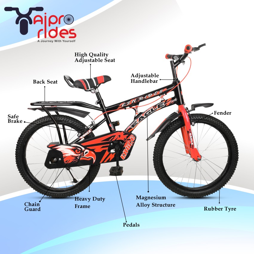 xaipro plus 20T EAGLE HEAVY DUTY METAL RIM BICYCLE RED COLOUR 20 T Utility Bike Price in India Buy xaipro plus 20T EAGLE HEAVY DUTY METAL RIM BICYCLE RED COLOUR 20