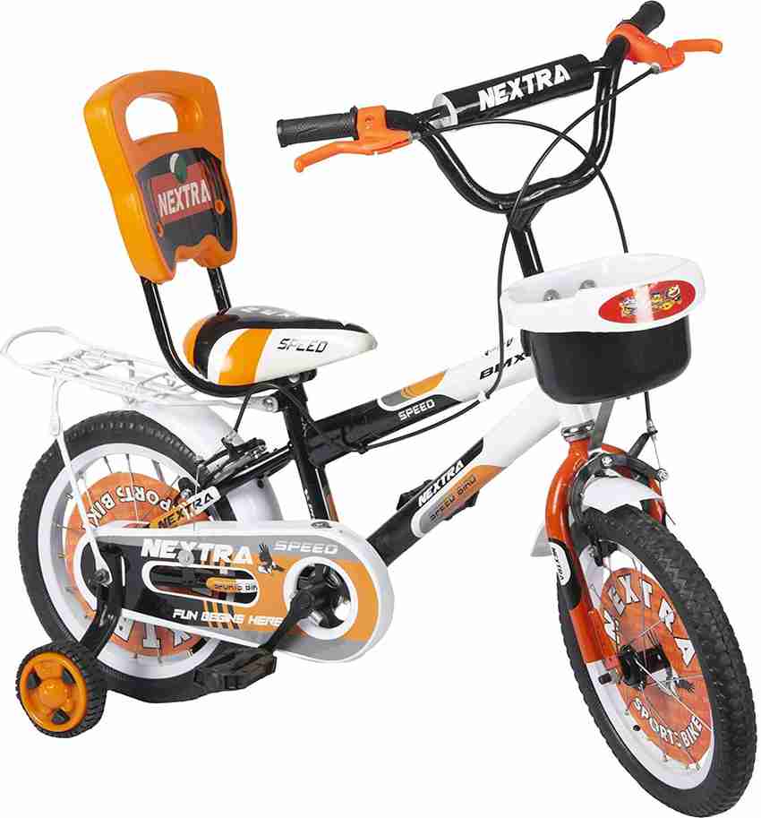 SPEED BIRD 14 T with Back Carrier Kids Bicycle Cycle for Boys
