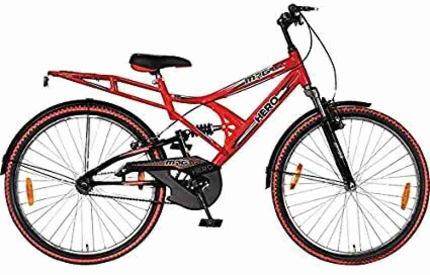 Hero cycle red hot sale colour