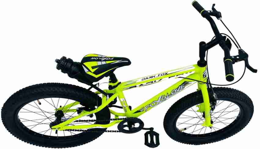 FOXGLOVE DARKFOX 20.300 FLOURESCENT GREEN U FAT TYRE TUBE FOR 5