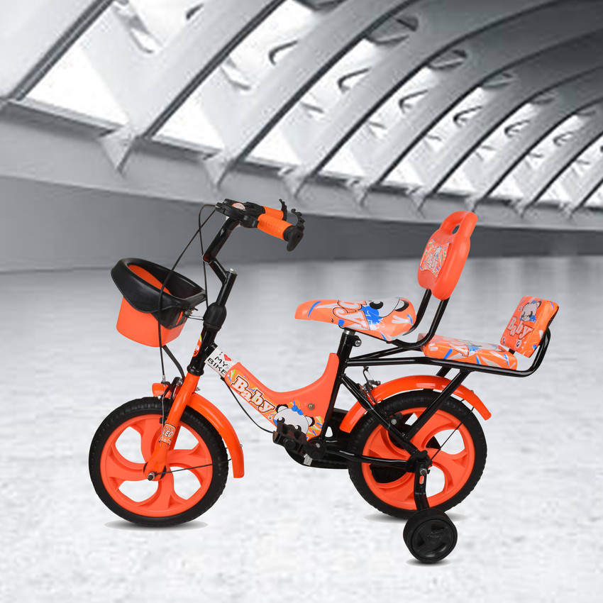 Orange top toddler bike