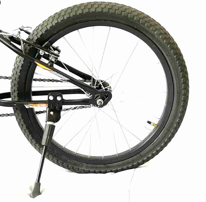 Bmx bike with front suspension clearance