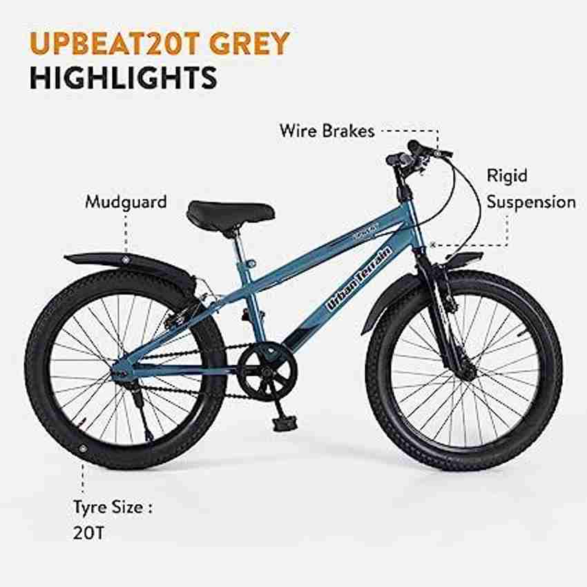 Urban Terrain Upbeat Kids Cycle for 5 8 Years 20 T Hybrid Cycle City Bike