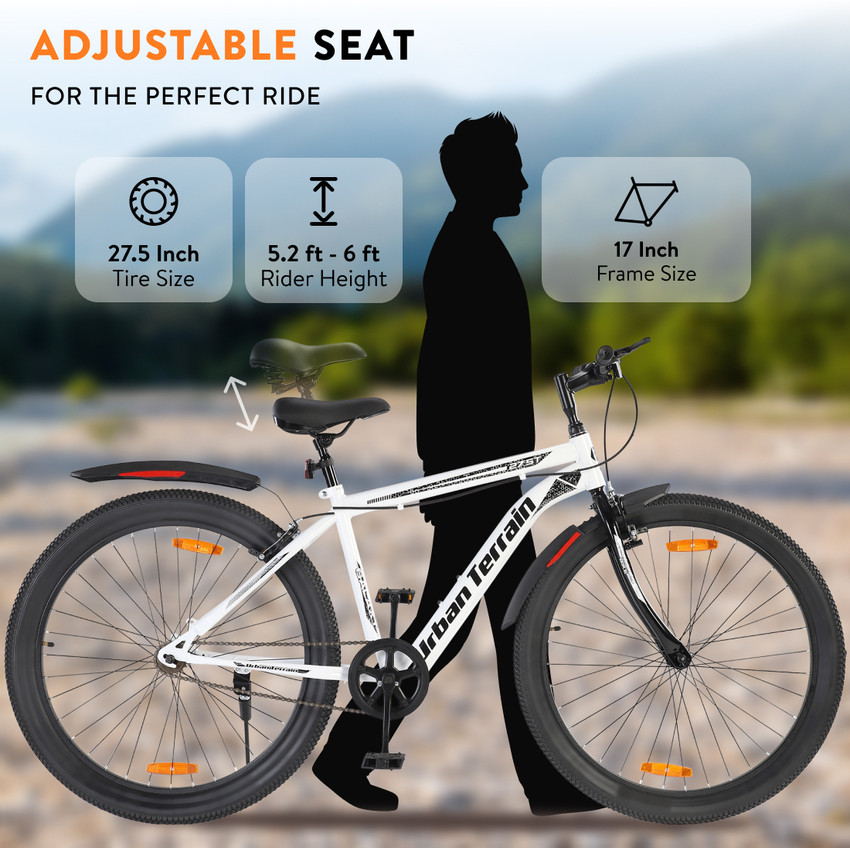 Urban Terrain Galaxy High Performance MTB Cycles For Men With Complete Accessories 27.5 T Hybrid Cycle City Bike Price in India Buy Urban Terrain Galaxy High Performance MTB Cycles For Men With