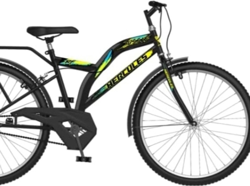 Popstar Hercules tussle 26T MTB cycle for boys. Inbuilt carrier 26 T