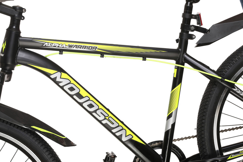 MOJOSPIN ALFA WARRIOR 26 T CYCLE with Disc Brake and Suspension Ideal for 13 years 26 T Mountain Cycle Price in India Buy MOJOSPIN ALFA WARRIOR 26 T CYCLE with Disc