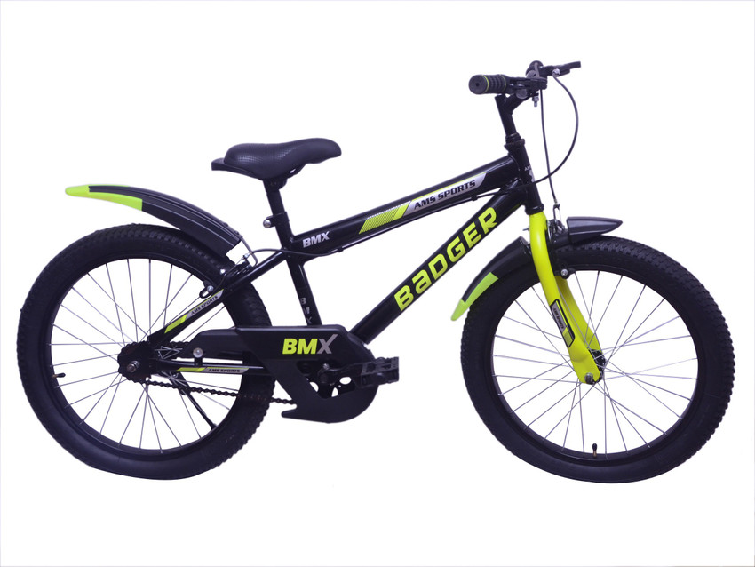 AMS Green kids unisex cycle For 7 to 10 Years Semi Assembled 20T