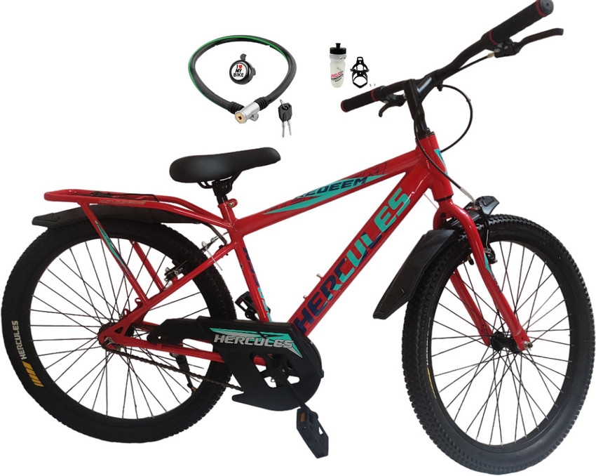 HERCULES Redeem Ranger Bike Power Brake Carrier Hybrid Bicycle 85 Assembled Cycle 24 T Hybrid Cycle City Bike Price in India Buy HERCULES Redeem Ranger Bike Power Brake Carrier Hybrid Bicycle