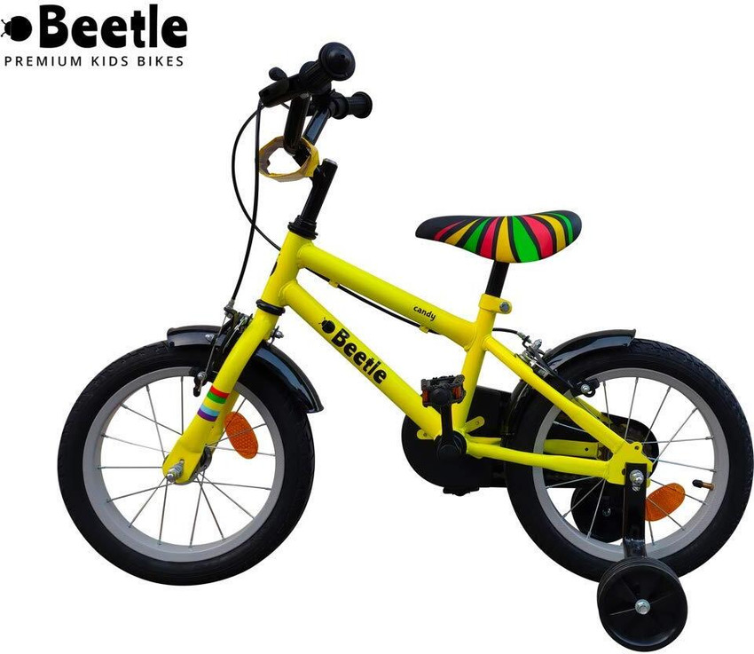Yellow cheap childrens bike