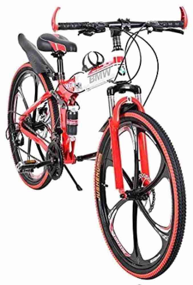 Elegance Foldable Dual Tone Bicycle with 21 Speed 7x3 Shimano