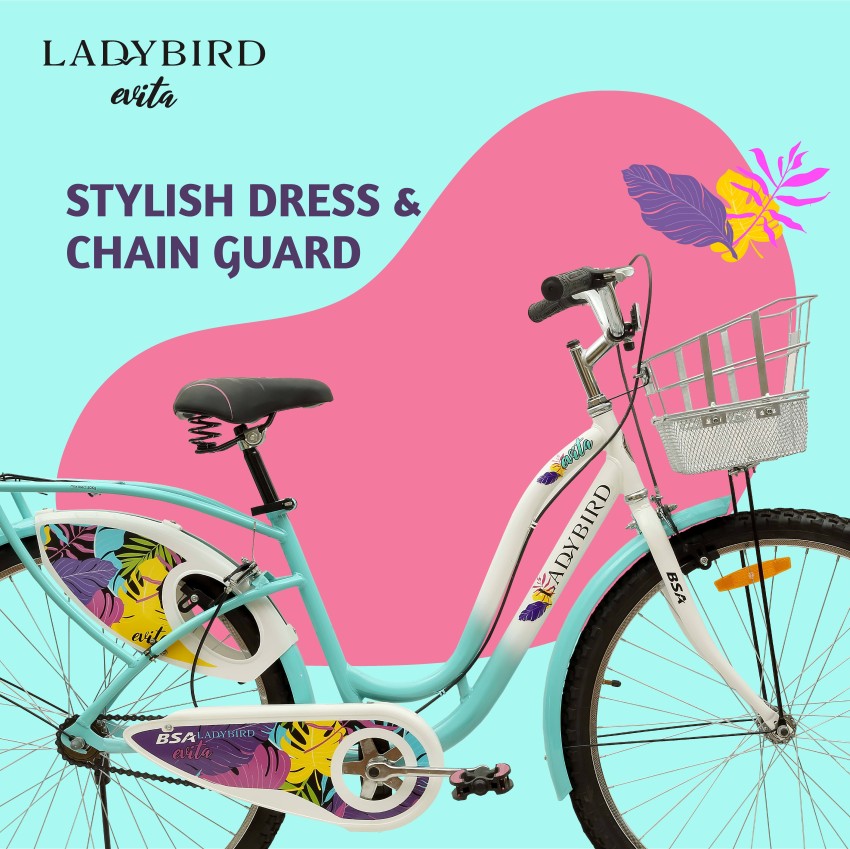 Flipkart lady shop bird cycle