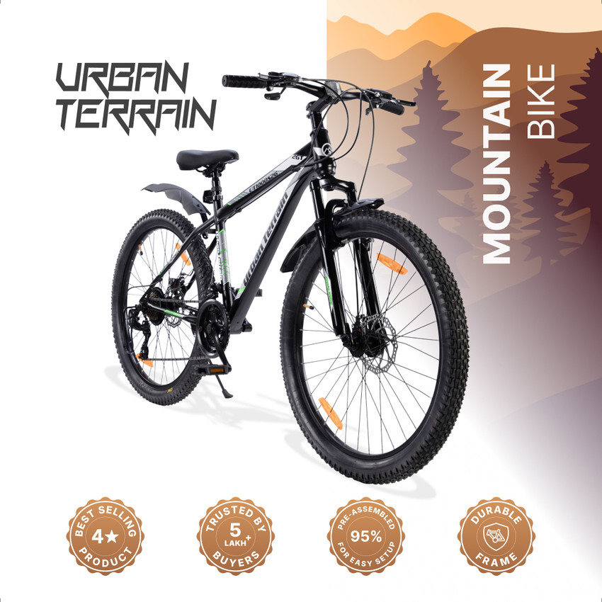 Urban Terrain Gear Cycle In 1000 Shimano Mtb Urban Terrain